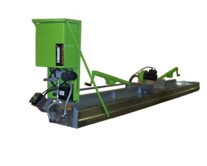 Установка инфракрасного нагрева  на асфальтоукладчик Fusion PM