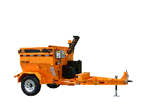 KM 4000T — это 2-тонный термос бункер регенератор асфальта с подогревом