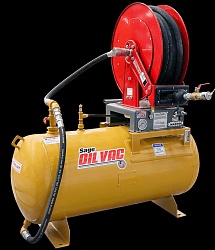 Новая вакуумная система Sage Oil Vac Собирает отработанное масло в полевых условиях или цехе