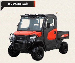 Kioti добавляет всепогодную модель кабины K9 2400 в модельный ряд UTV