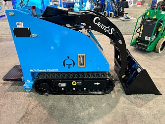 Cratos выпускает мини-гусеничный погрузчик THR2000 для подрядчиков по сносу зданий 