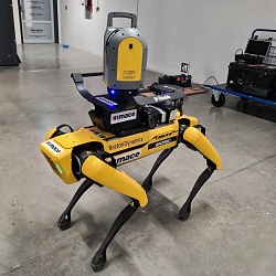 Робот-собака Spot зарабатывает на жизнь у технически подкованного строительного подрядчика