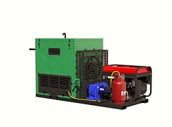  Кохер для литого асфальта и мастик MM - 200 портативный на раме