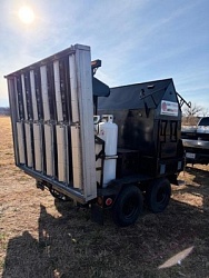 Ray Tech Mini combo - автономный комплекс на прицепе инфракрасного ремонта дорог